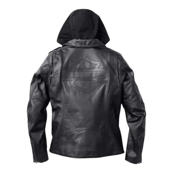 Harley Davidson Leather Jacket Motorcycle Womens Large Potomac 3-In-1 - Picture 2 of 14